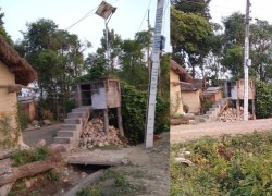 बर्दियाको मधुवन वडा ३ मा लूटतन्त्र, वन्यजन्तु पीडितलाई दिनुपर्ने लाइट वडा सदस्यको घर-घरमा भागवण्डा